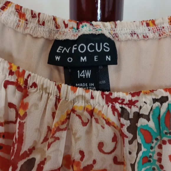EnFocus Patterned Dress - Picture 3 of 3